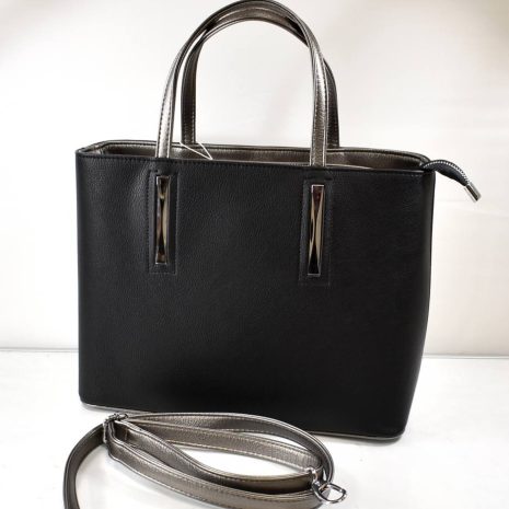 Elegantná kabelka do ruky CHIARA čierna M800