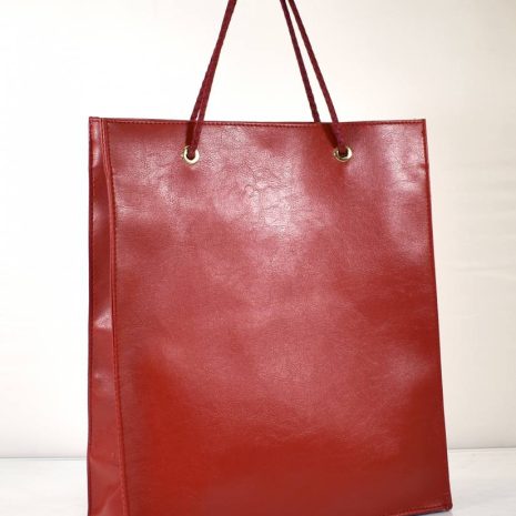 Dámska shopper nákupná taška červená BAGGER