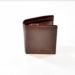 Pánska kožená malá hnedá peňaženka