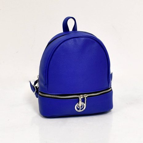 Modrý dámsky štýlový ruksak PRESTIGE