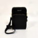 Kompaktná kabelka na mobil+peňaženka čierna