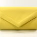 Matná listová žltá kabelka DIVA 802 - Gabi Bags