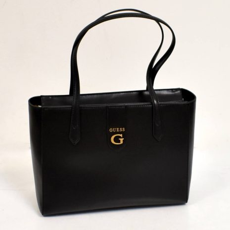Čierna elegantná dámska kabelka GUESS