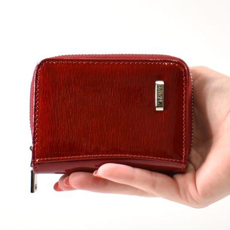 Červená malá dámska peňaženka VIA55