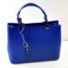 Elegantná dámska modrá kabelka ITALY