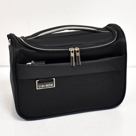 Textilný kozmetický kufrík čierny TRAVELITE