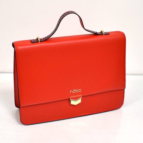 Elegantná červená pracovná taška NOBO