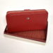 Dámska veľká kožená červená peňaženka GIUDI