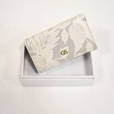 Praktická kožená sivá peňaženka GROSSO