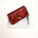 Štýlová kožená červená peňaženka GROSSO