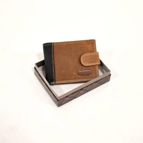 Pánska stredná kožená peňaženka na doklady