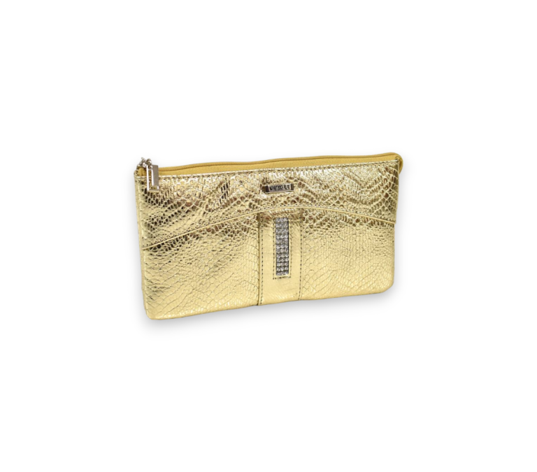 Štýlová zlatá peňaženka VIA55 V761