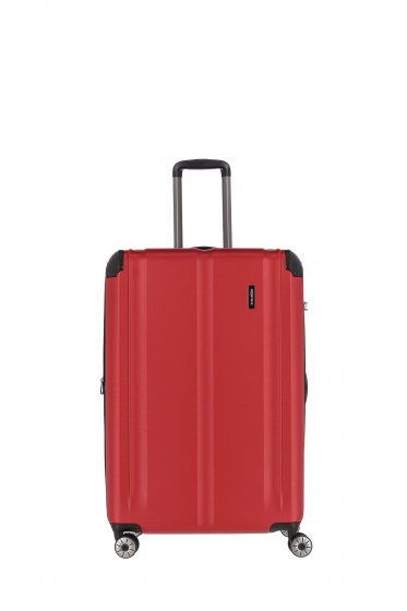 Moderný červený kufor L TRAVELITE