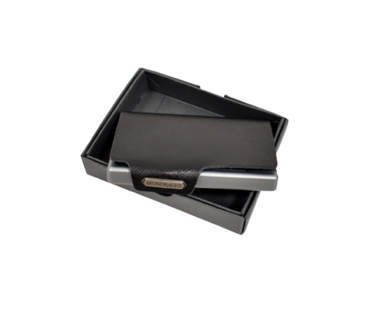 Moderná mini peňaženka čierna