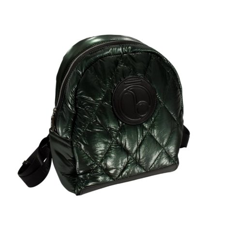 Tmavo zelený štýlový ruksak NOBO N314