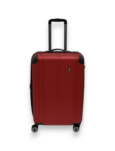 Škrupinový červený kufor M TRAVELITE 73048