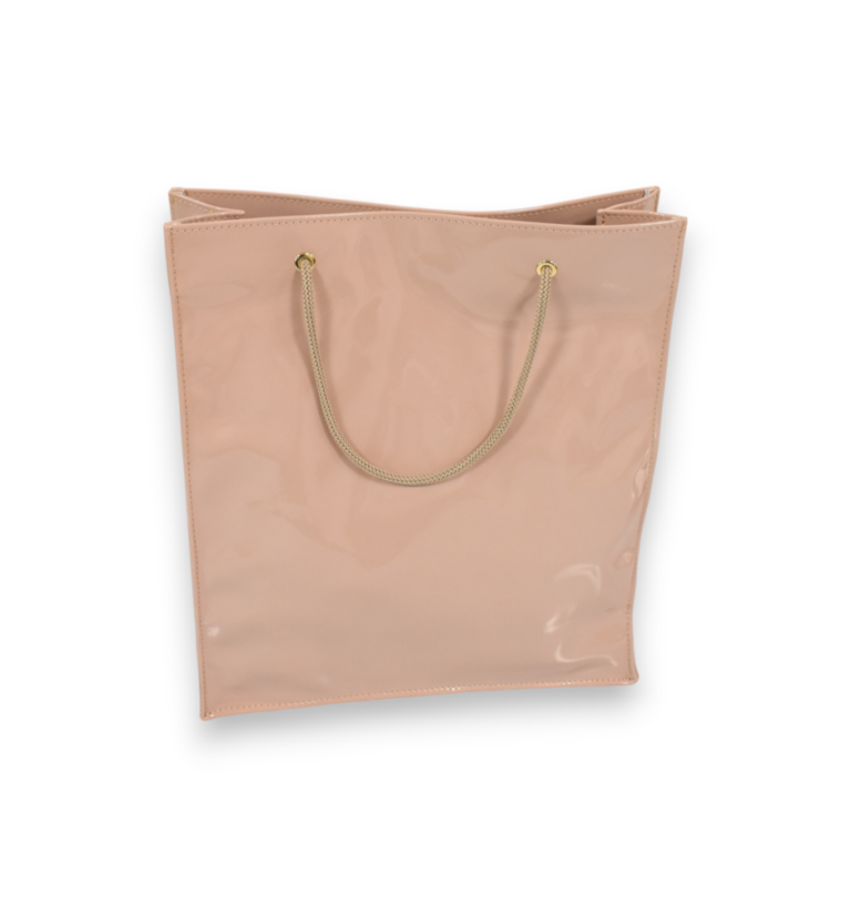 Shopper lakovaná púdrová taška BAGGER 0070