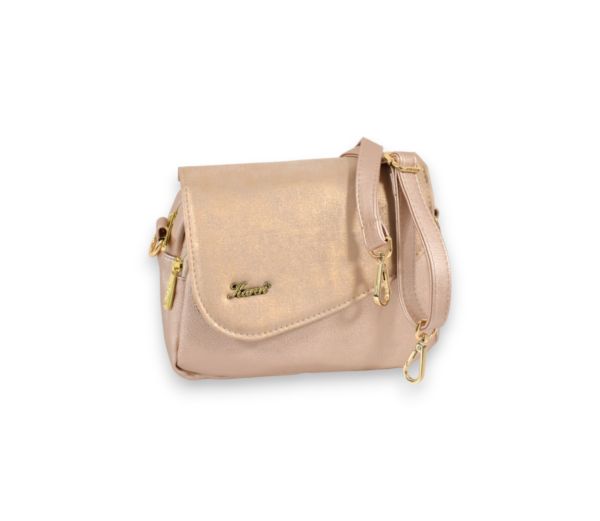 Menšia dámska crossbody rose gold KAREN K238