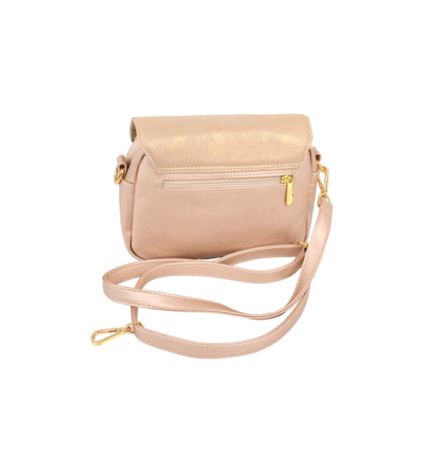 Menšia dámska crossbody rose gold KAREN K238 - Image 3