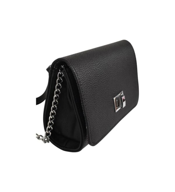 Elegantná čierna crossbody kabelka KAREN K384 - Image 2