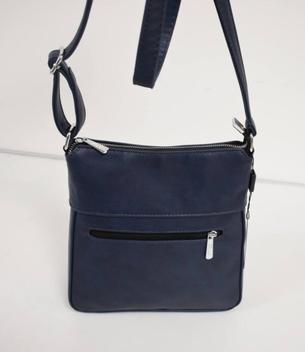 Dámska elegantná modrá crossbody kabelka KAREN K950 - Image 3