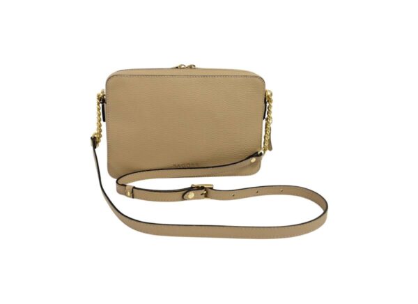 Kožená cappuccino crossbody kabelka BAGGER 0101 - Image 3