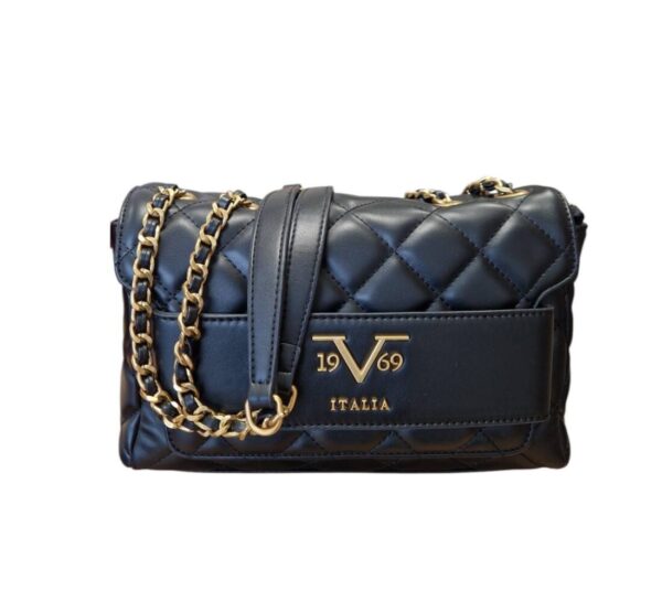 Dámska čierna kabelka na rameno ITALIA VERSACE V695 - Image 2