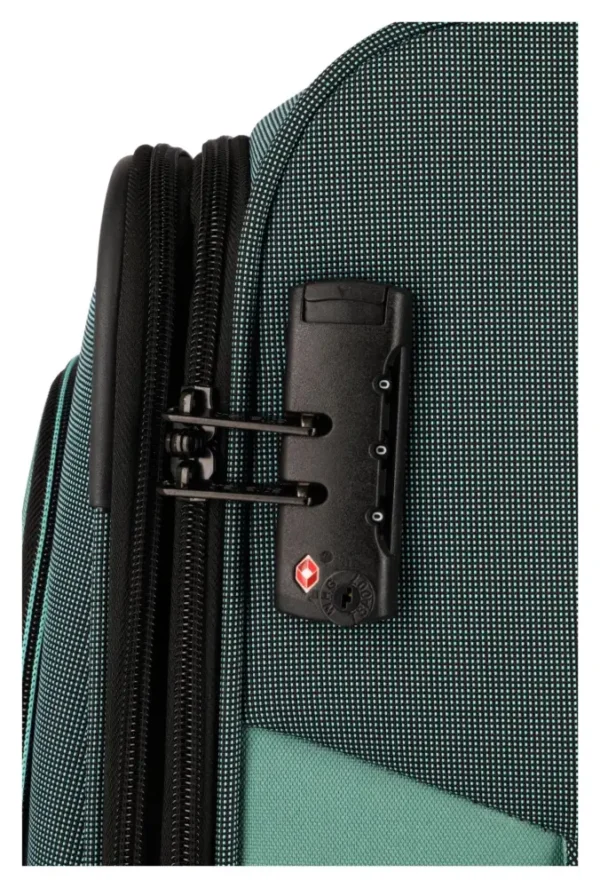 Stredný zelený kufor TSA zámkom M TRAVELITE 928 - Image 8