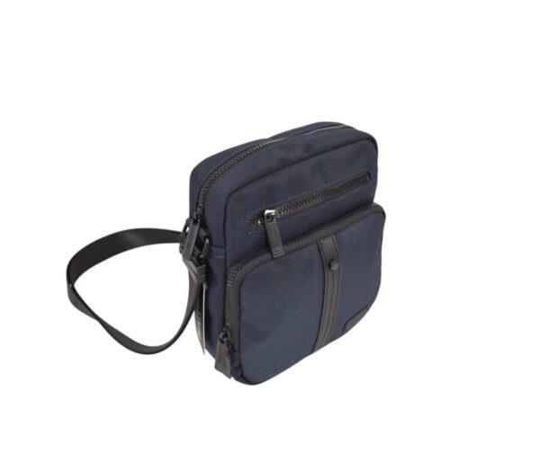 Pánska modrá láktová crossbody taška MATTIES M40
