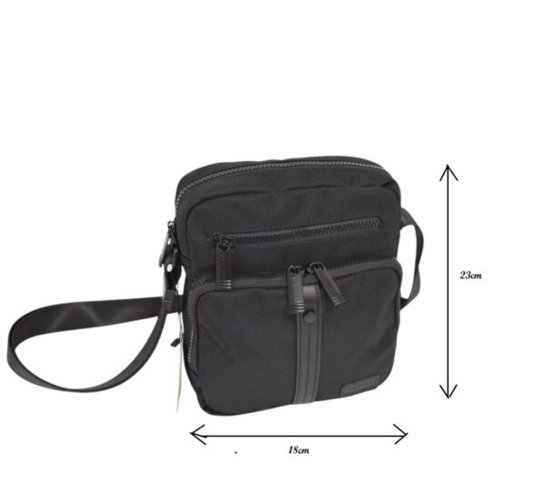 Pánska modrá láktová crossbody taška MATTIES M40 - Image 6