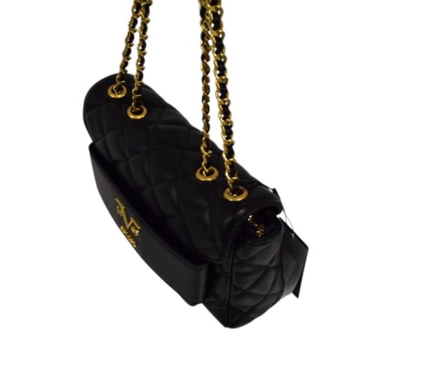 Dámska čierna kabelka na rameno ITALIA VERSACE V695 - Image 5