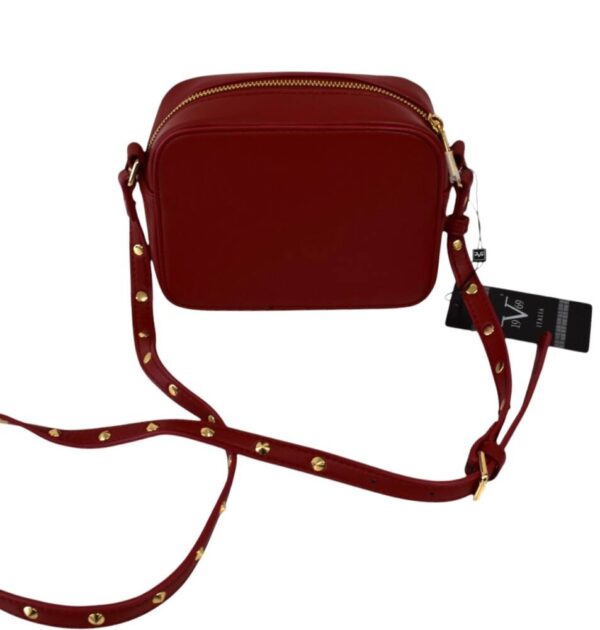 Crossbody dámska bordová kabelka ITALIA VERSACE V501 - Image 6