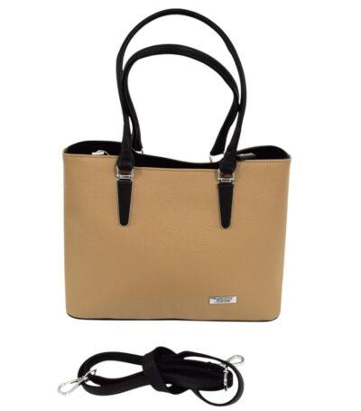 Dámska elegantná hnedá biznis kabelka KAREN K140