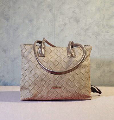 Dámska béžová kabelka na rameno MORETTI SM132