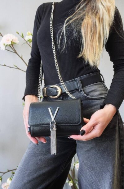 Mini crossbody čierna kabelka VALENTINO 403