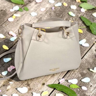 Elegantná krémová kabelka do ruky VALENTINO V11