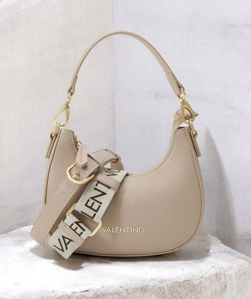 Štýlová dámska športovo elegantná Moon kabelka "lodičková" v krásnej jemnej pudrovo béžovej farbe