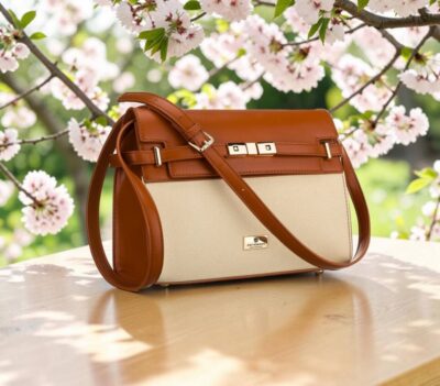 Dámska koňaková crossbody kabelka Peterson 141
