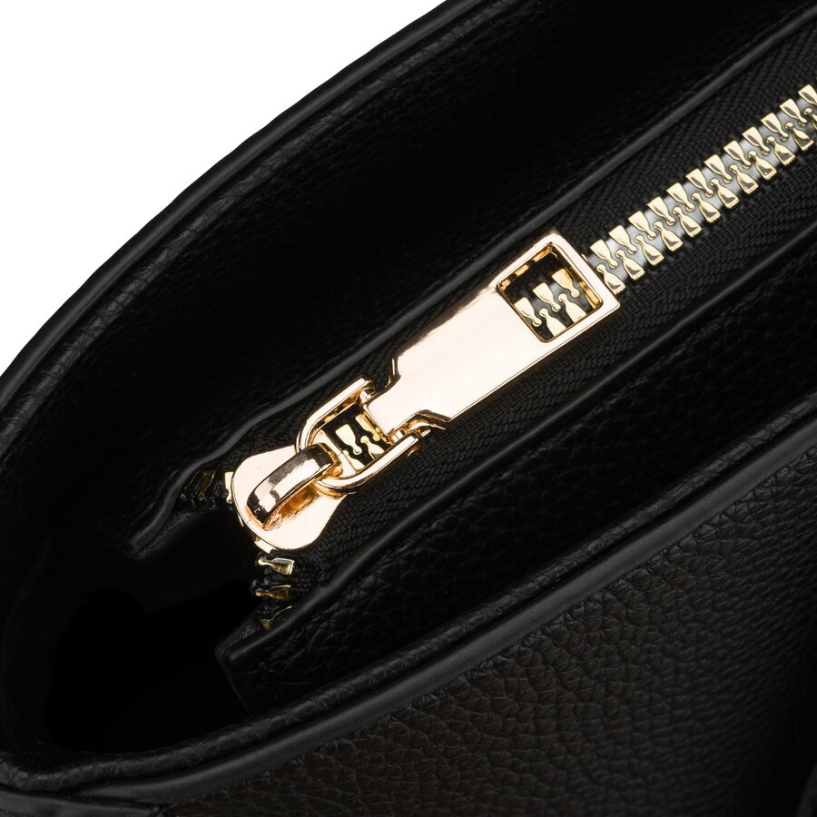Elegantná crossbody čierna kabelka PETERSON 567 – Obrázok 6