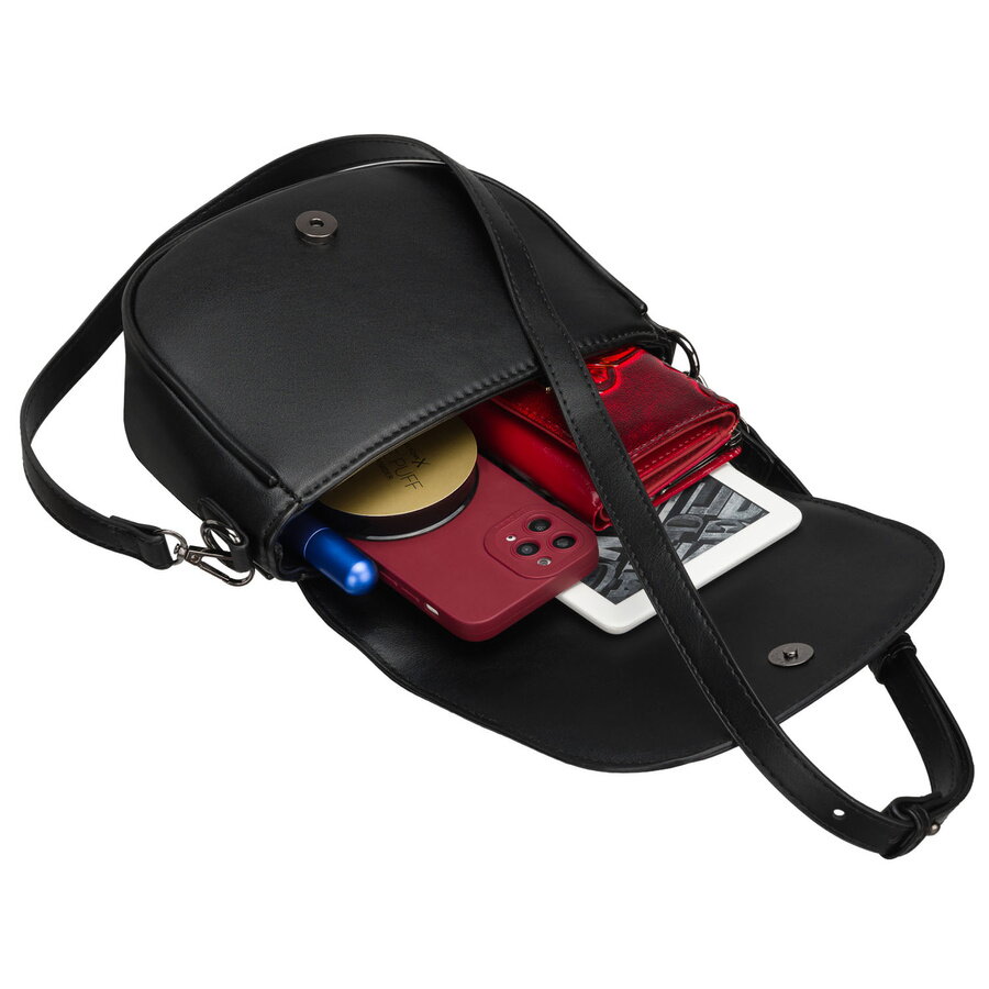 Dámska čierna crossbody kabelka PETERSON 443 – Obrázok 6