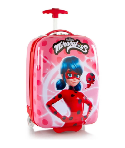 Detský kufor Heys ružový Miraculous Lady Bug 1637