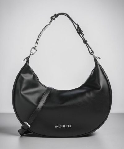 Elegantná čierna kabelka na rameno VALENTINO 69