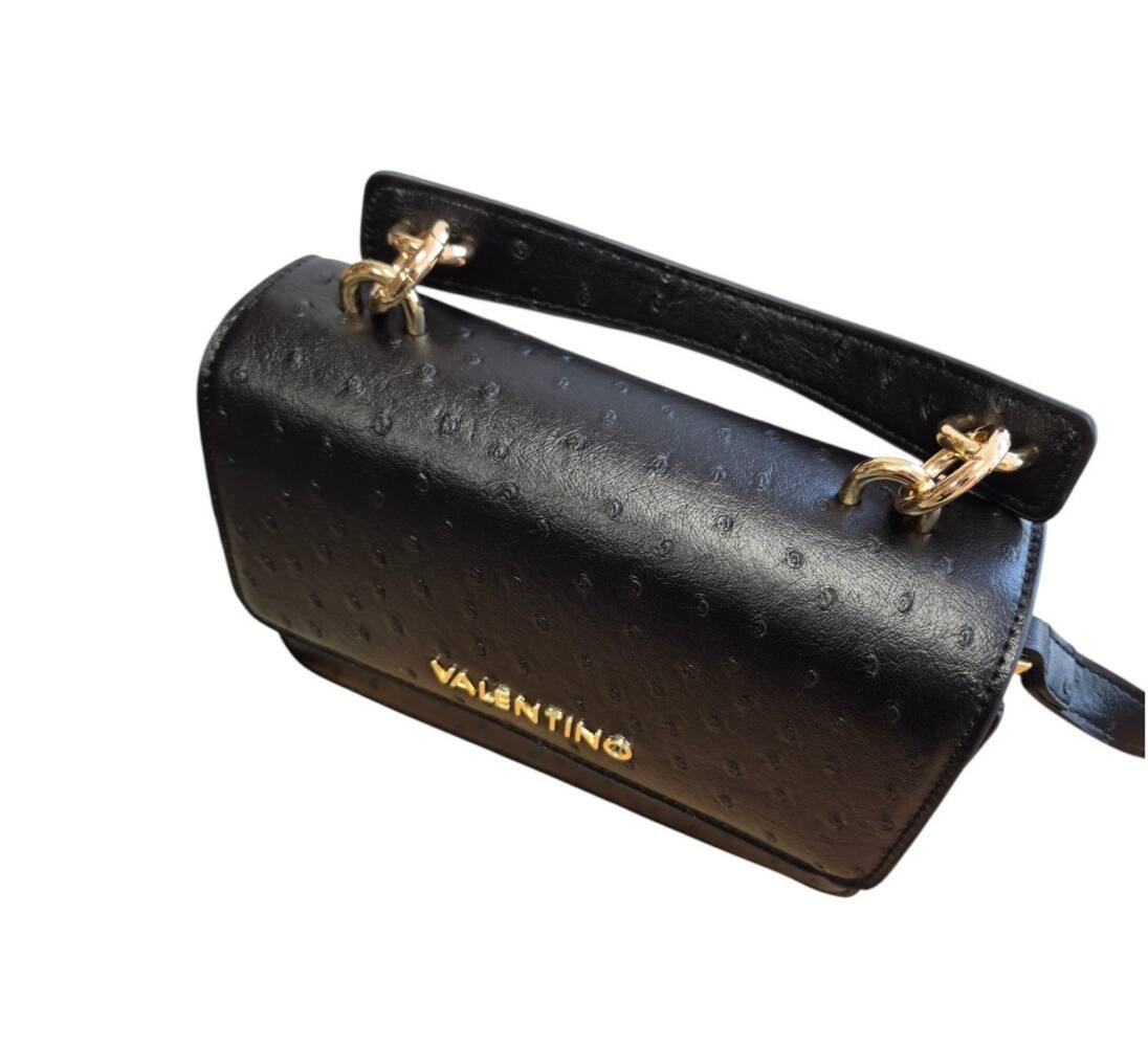 Malá crossbody čierna kabelka VALENTINO 991 – Obrázok 5