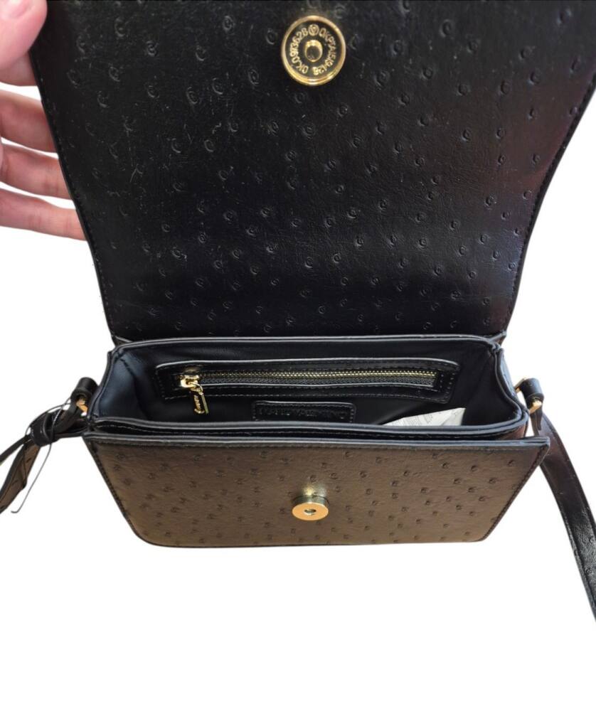 Malá crossbody čierna kabelka VALENTINO 991 – Obrázok 7