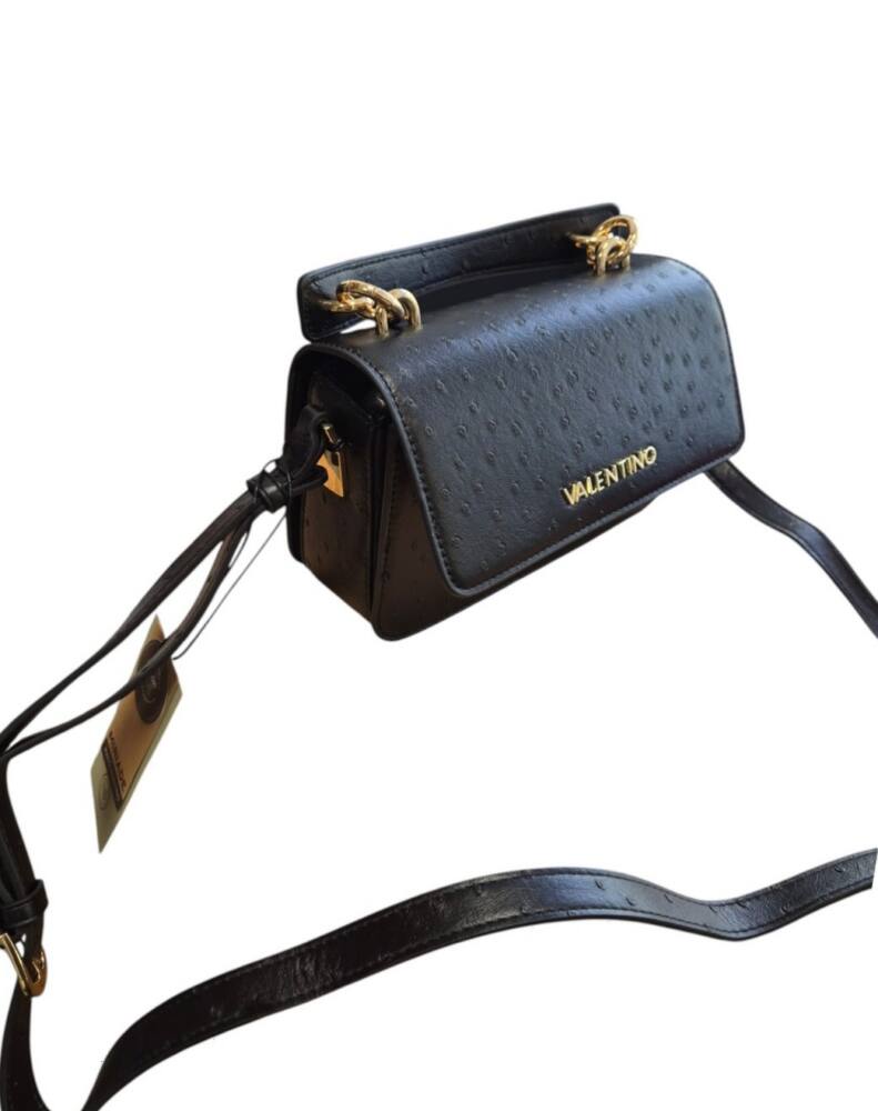 Malá crossbody čierna kabelka VALENTINO 991 – Obrázok 6