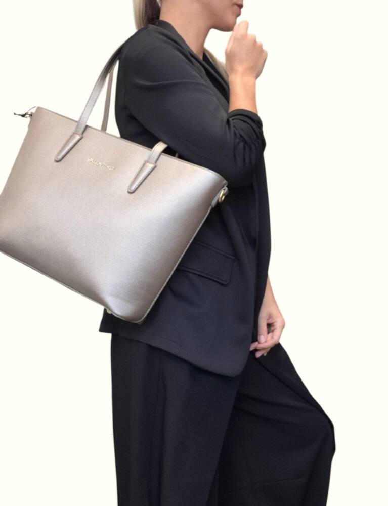 Elegantná metalická biznis kabelka VALENTINO 387 – Obrázok 2