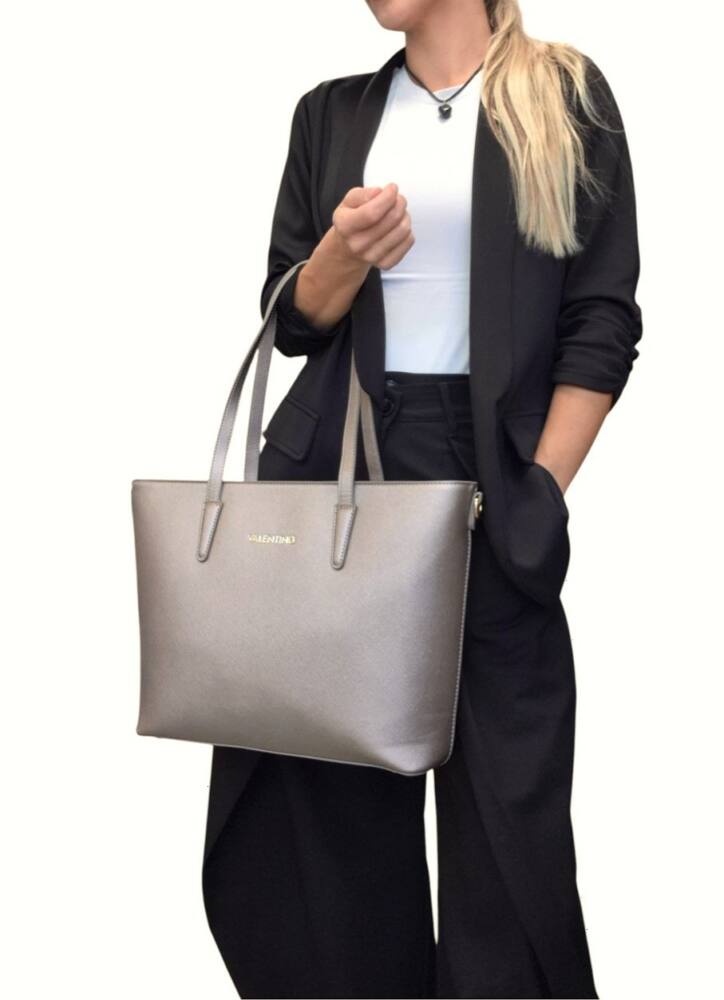 Elegantná metalická biznis kabelka VALENTINO 387 – Obrázok 3